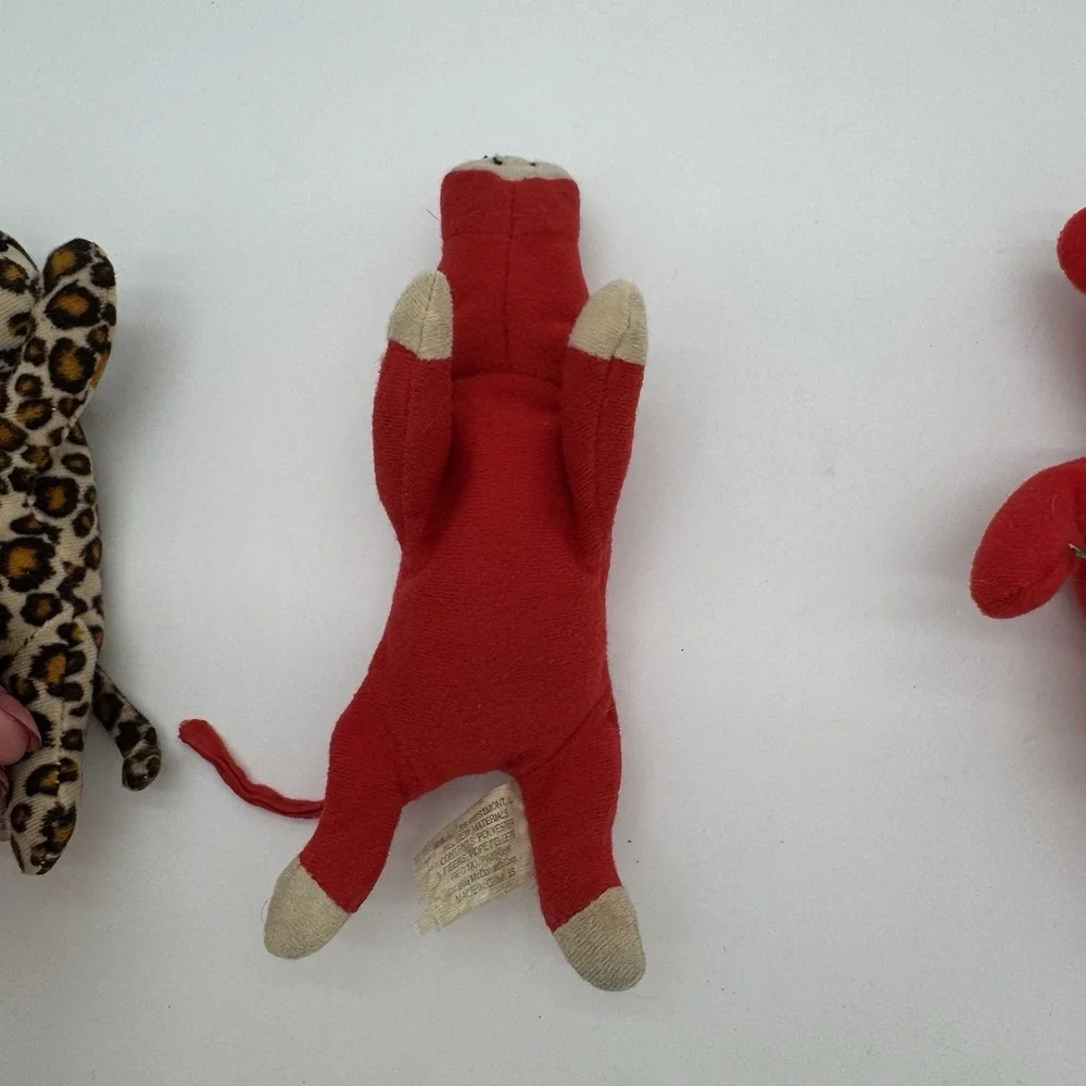 Ty‎ Beanie Babies Teenie Lot Freckles Snort Osito Twigs McDonalds 1995–1999 VTG